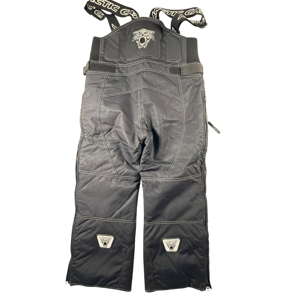 Arcticwear Arctic Cat Snow Bibs Youth 10 Black Good Thinsulate 4261-123